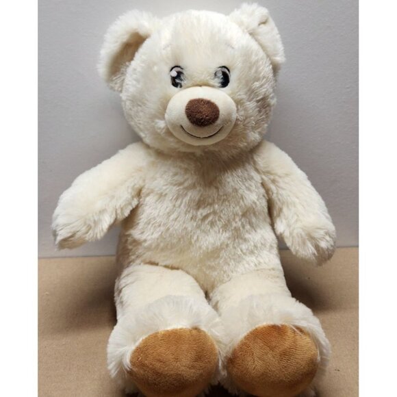 B-A-B BAB Build-a-Bear Lil' Cub Pudding TAN TEDDY BROWN NOSE LOVEY PLUSH STUFFED - Picture 12 of 15
